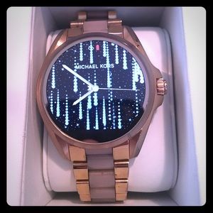 MK ROSE GOLD SMARTWATCH